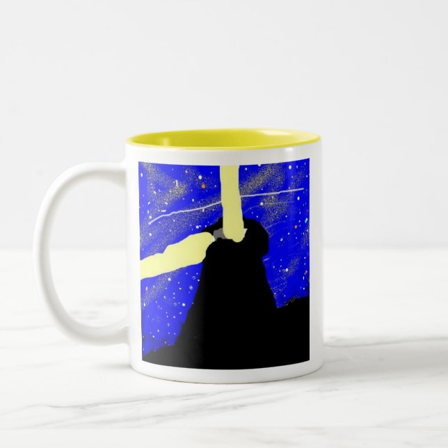 Caneca De Café Em Dois Tons © Jon & Erson:XVI (Esquerda)