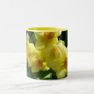 Caneca De Café Em Dois Tons Jonquils/Daffodils/narciso