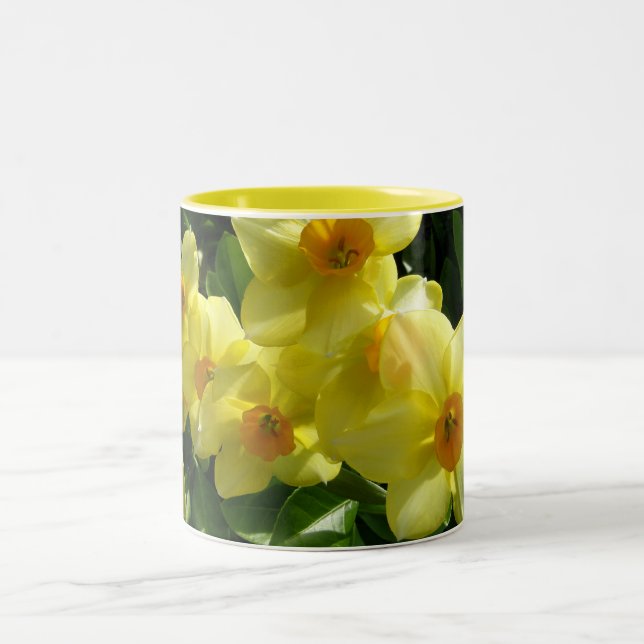 Caneca De Café Em Dois Tons Jonquils/Daffodils/narciso (Centro)