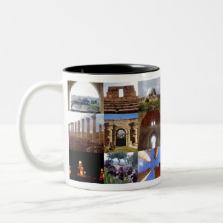 Caneca De Café Em Dois Tons Jordan Collage
