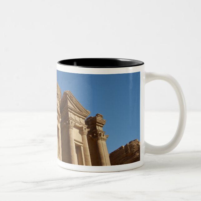 Caneca De Café Em Dois Tons Jordânia, Petra, O Mosteiro, Al Deir. 2 (Direita)