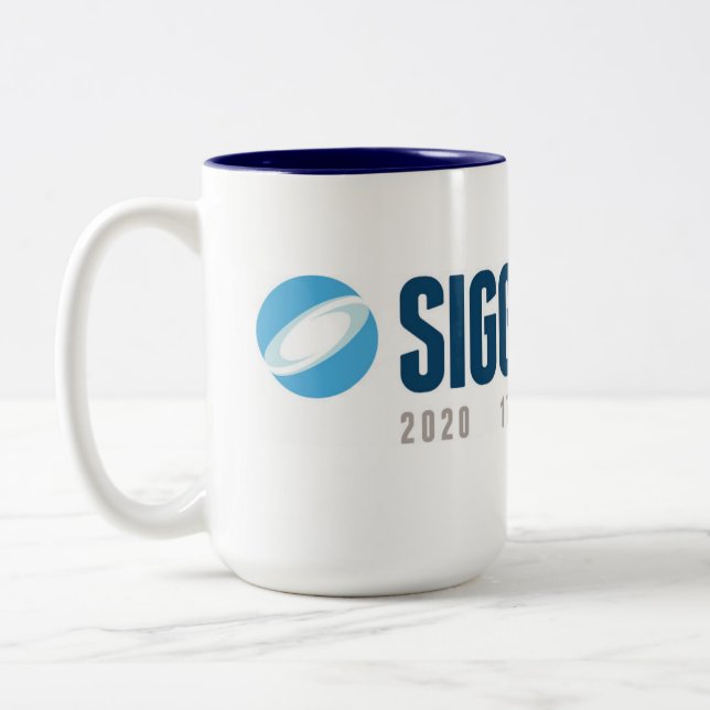 Caneca De Café Em Dois Tons Jornal Oficial 2020 Mug (Esquerda)