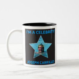 Caneca De Café Em Dois Tons Joseph Carrillo - Sou uma Celebridade