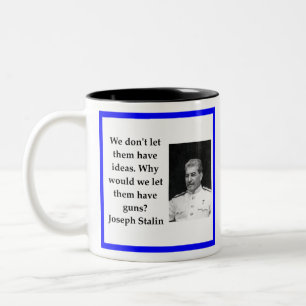 Caneca De Café Em Dois Tons Joseph Stalin