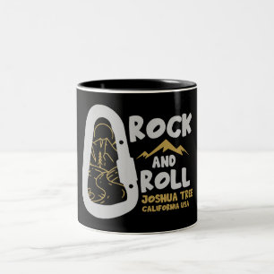 Caneca De Café Em Dois Tons Joshua Tree California Alpinismo EUA