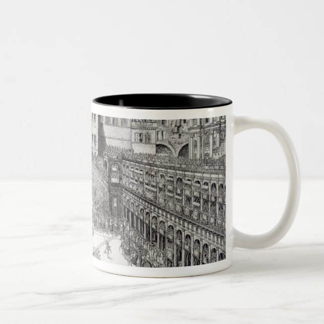 Caneca De Café Em Dois Tons Jousting, 1565 (Direita)