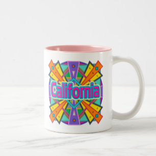 Caneca De Café Em Dois Tons Joy Design "California" Mug Cup