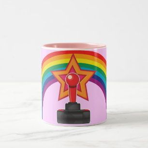 Caneca De Café Em Dois Tons Joystick