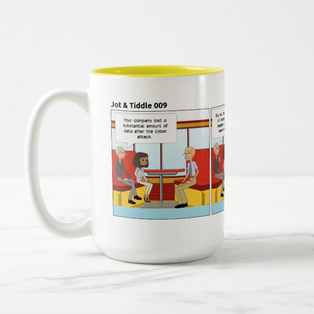 CANECA DE CAFÉ EM DOIS TONS JT009 (Esquerda)