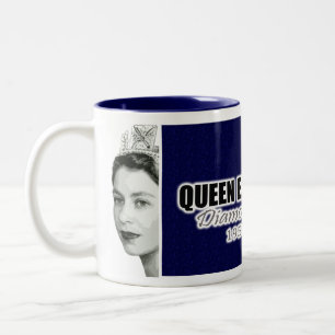 Caneca De Café Em Dois Tons Jubileu de diamante