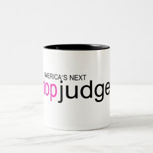 Caneca De Café Em Dois Tons Juiz superior seguinte de Americas