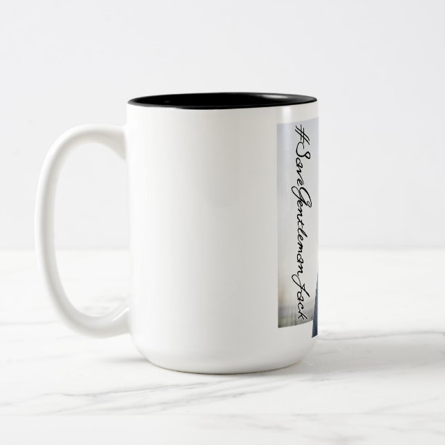 Caneca De Café Em Dois Tons Jul Munne, cavalheiro exclusivo de dois tons Jack  (Esquerda)