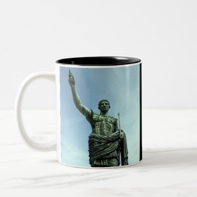 Caneca De Café Em Dois Tons Julius Caesar Coffee Mug (Esquerda)