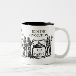 CANECA DE CAFÉ EM DOIS TONS JUNTE-SE À REVOLUÇÃO