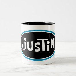 CANECA DE CAFÉ EM DOIS TONS JUSTIN