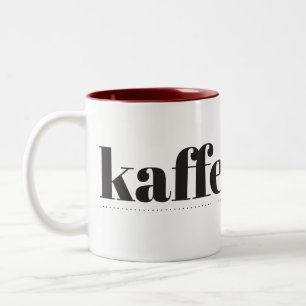 Caneca De Café Em Dois Tons Kaffesugen - Mug de café com duas tonalidades