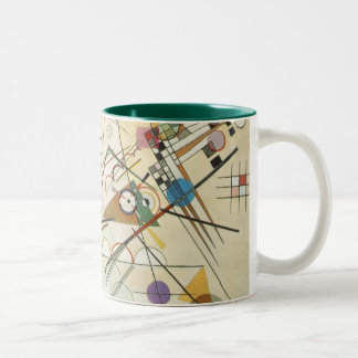 Caneca De Café Em Dois Tons Kandiskyy