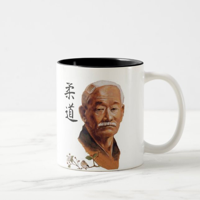 Caneca De Café Em Dois Tons kano2 (Direita)