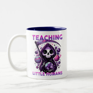 Caneca De Café Em Dois Tons Kawaii Grim Reaper Professor Coffee Mug