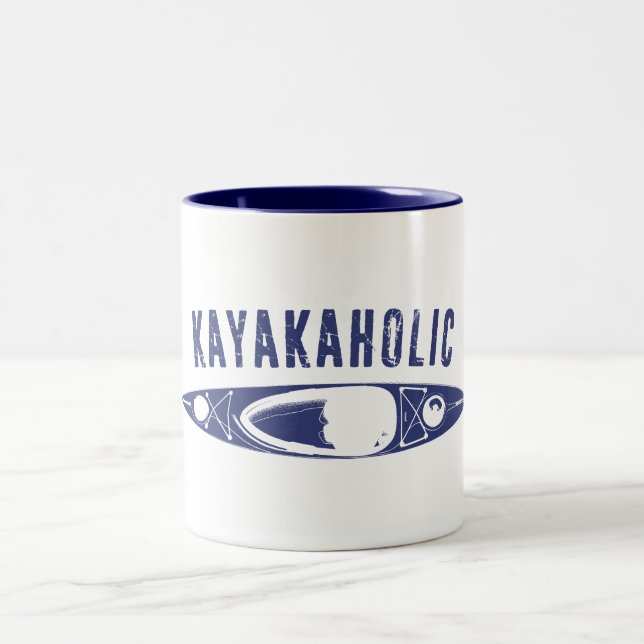Caneca De Café Em Dois Tons Kayakaholic (Centro)