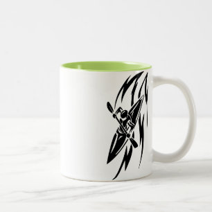 Caneca De Café Em Dois Tons Kayaking legal