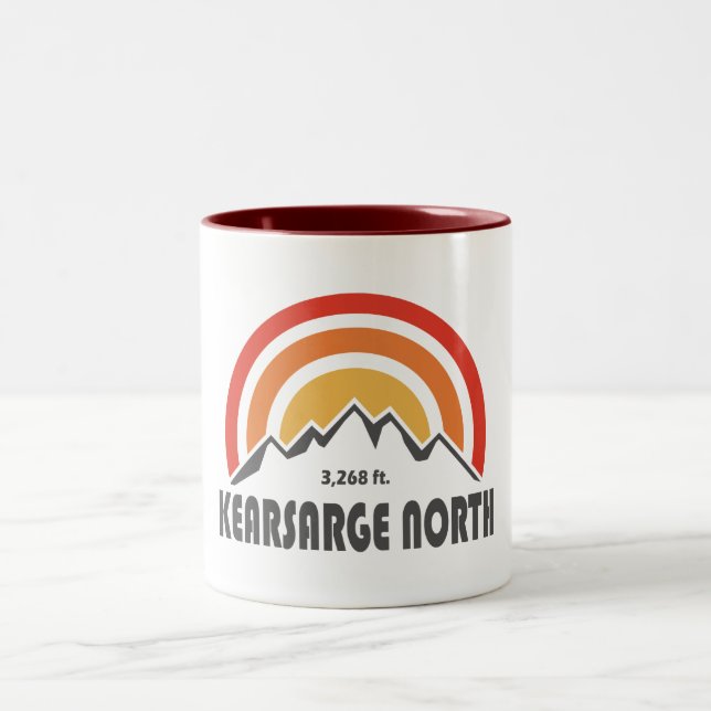Caneca De Café Em Dois Tons Kearsarge North New Hampshire (Centro)