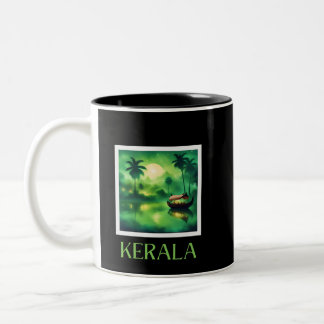 Caneca De Café Em Dois Tons kerala índia
