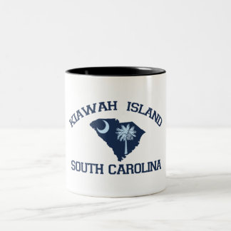 Caneca De Café Em Dois Tons Kiawah Island.