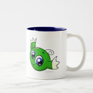 Caneca De Café Em Dois Tons Kiko verde de roda