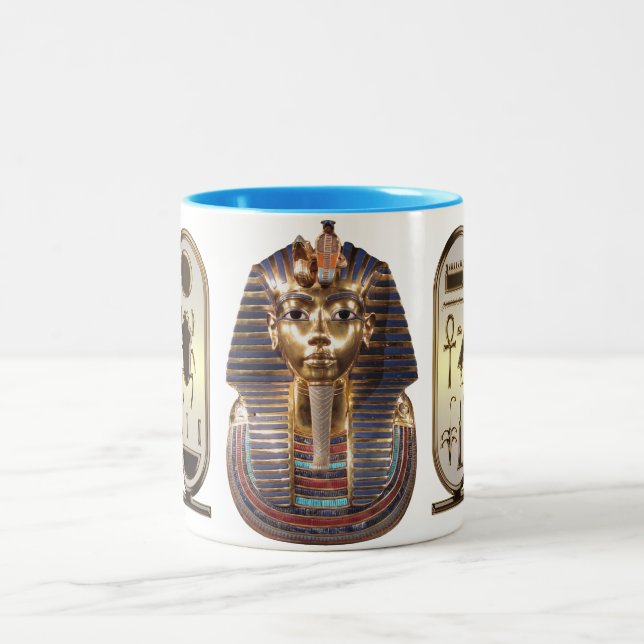 Caneca De Café Em Dois Tons King Tut 11oz Mug (Centro)