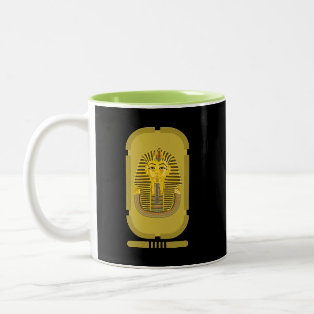 Caneca De Café Em Dois Tons King Tutankhamun (Esquerda)