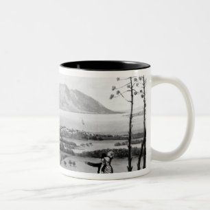Caneca De Café Em Dois Tons Kingston e porto reais