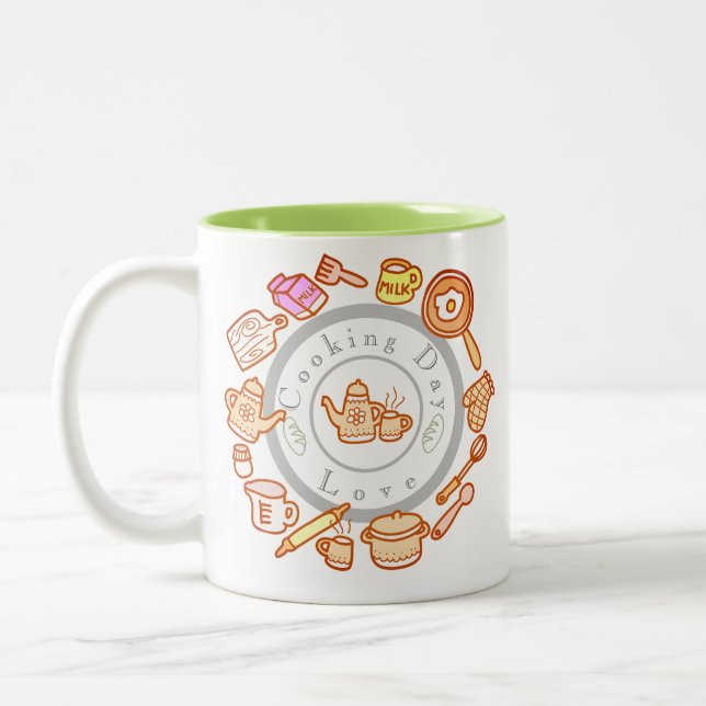Caneca De Café Em Dois Tons Kitchenware (Esquerda)