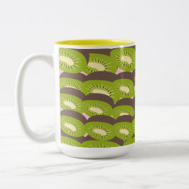 Caneca De Café Em Dois Tons Kiwi