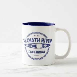 Caneca De Café Em Dois Tons Klamath River, Califórnia