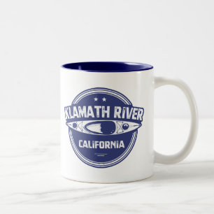 Caneca De Café Em Dois Tons Klamath River, Califórnia