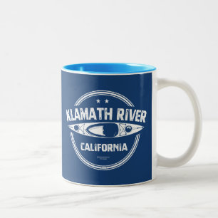 Caneca De Café Em Dois Tons Klamath River, Califórnia