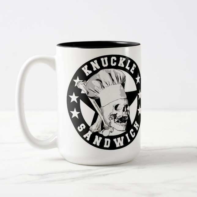 Caneca De Café Em Dois Tons Knuckle Sandwich All Star 2 (Esquerda)