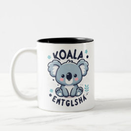 Caneca De Café Em Dois Tons Koala Charm