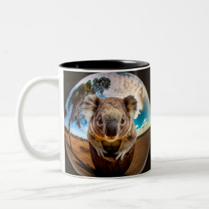 Caneca De Café Em Dois Tons Koala Mug