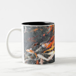 Caneca De Café Em Dois Tons Koi