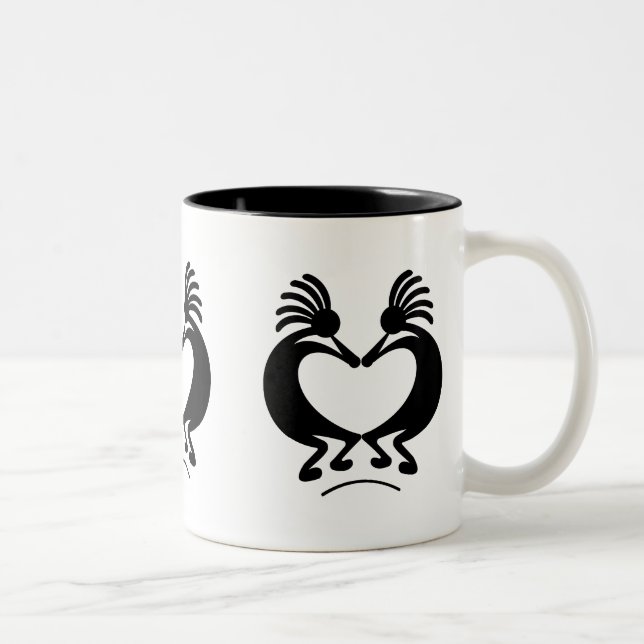 Caneca De Café Em Dois Tons Kokopelli (Direita)