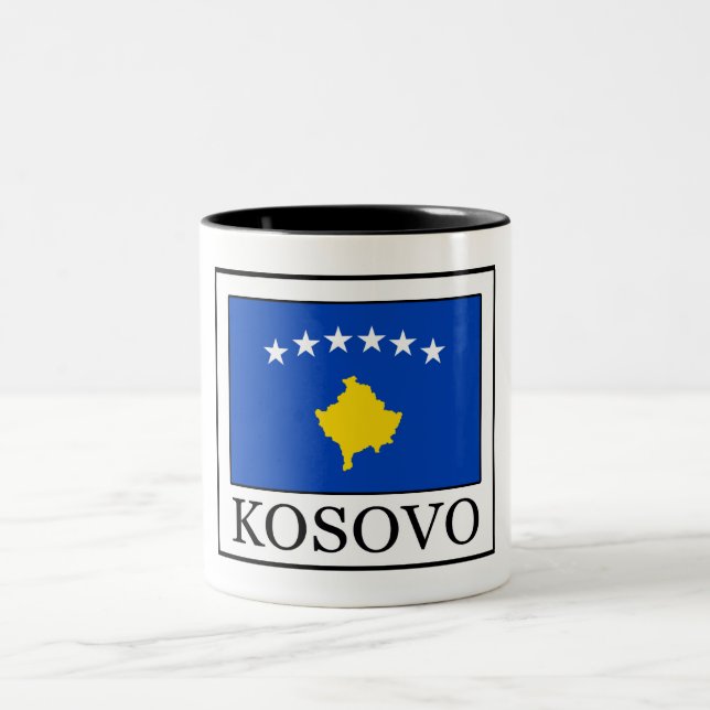Caneca De Café Em Dois Tons Kosovo (Centro)