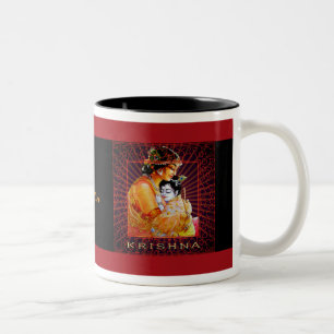 Caneca De Café Em Dois Tons KRISHNA Mug