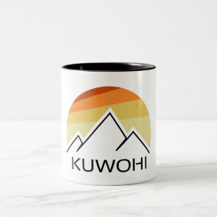 Caneca De Café Em Dois Tons Kuwohi Carolina do Norte: Retro do Tennessee