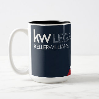 Caneca De Café Em Dois Tons KW Legacy design triangular Casa Aberta
