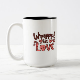 Caneca De Café Em Dois Tons l