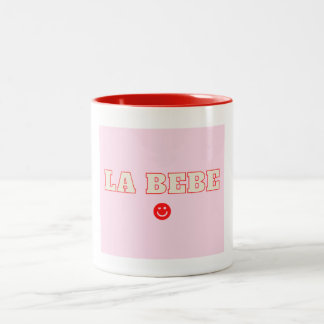 Caneca De Café Em Dois Tons La Bebe Mug