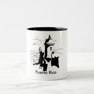 Caneca De Café Em Dois Tons La Garita, San Juan