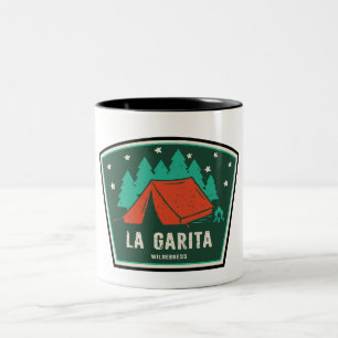 Caneca De Café Em Dois Tons La Garita Wilderness Colorado Camping